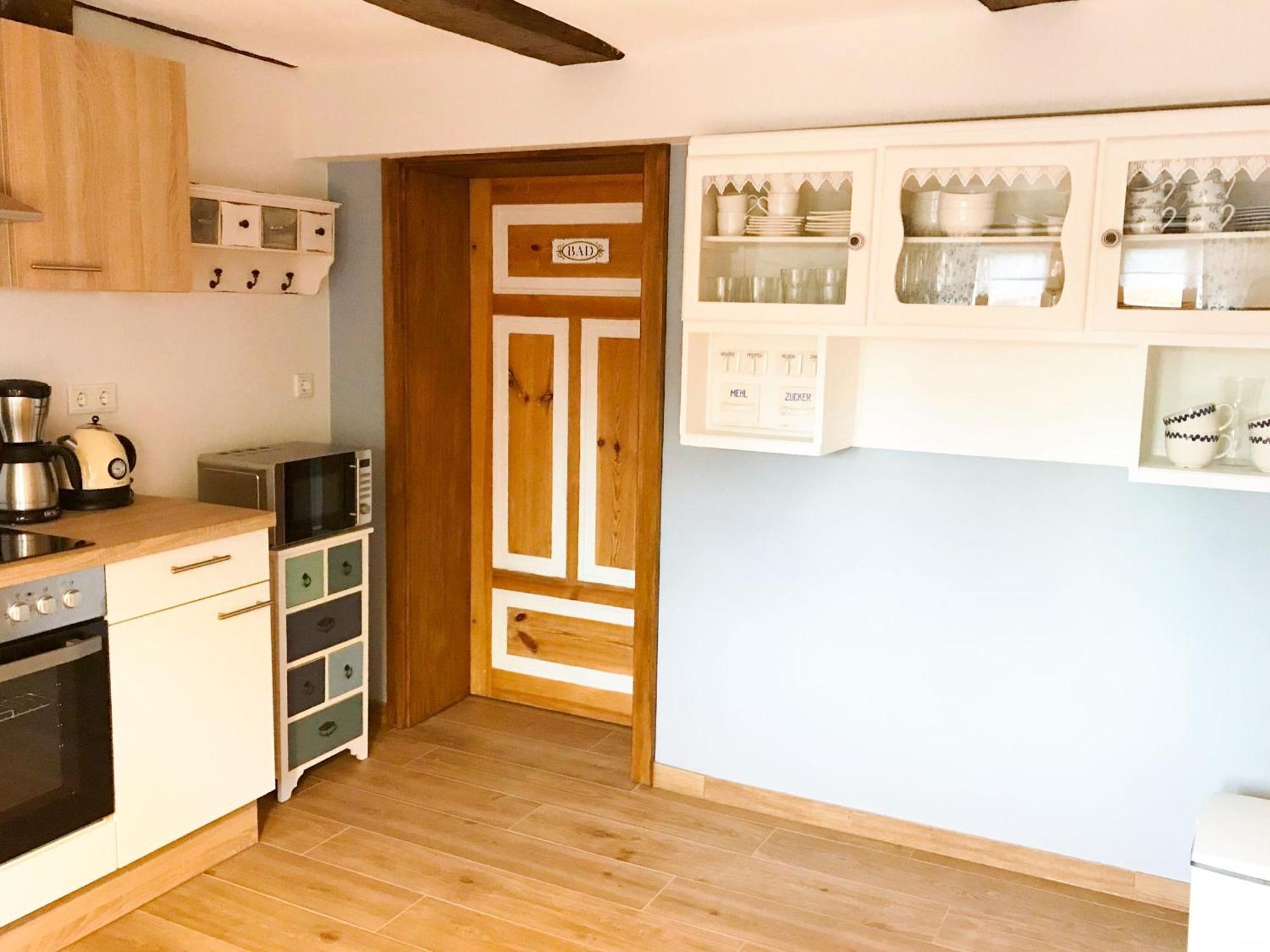 Apartamento Fachwerktraum Im Hof Alheim Exterior foto