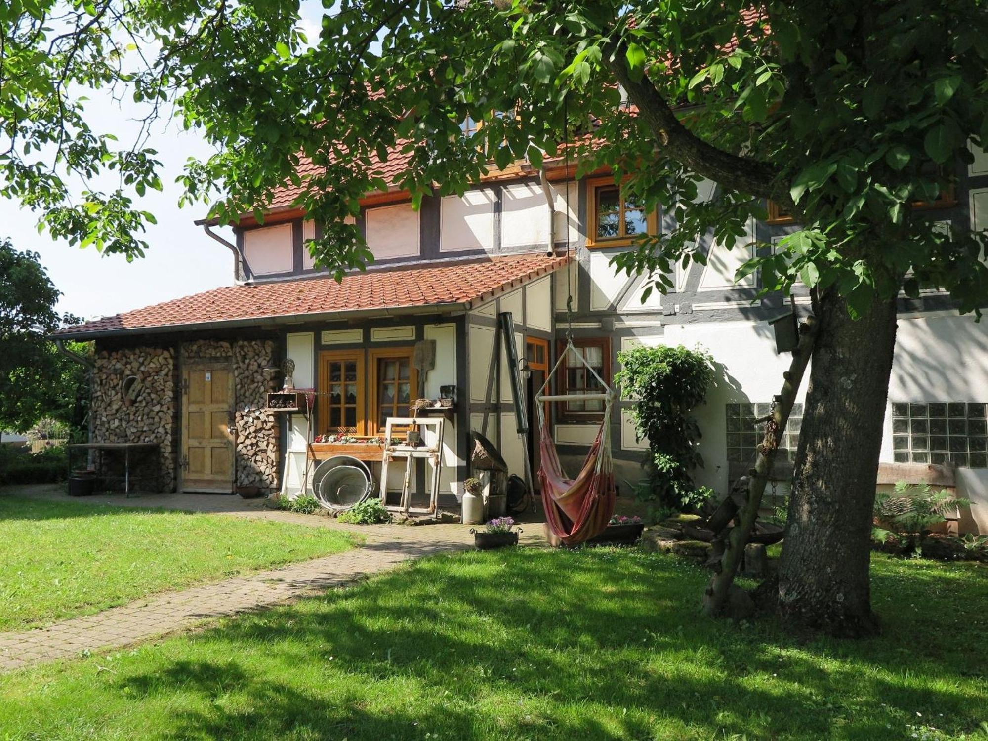 Apartamento Fachwerktraum Im Hof Alheim Exterior foto